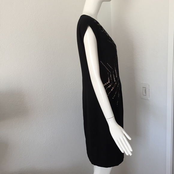 Hugo boss sequin embellished black dress - Picture 4 of 8